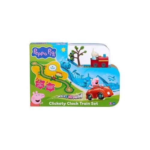 PEPA PIG Peppa pig whizz around clickety clack vozic set ( TO8344 ) Cene