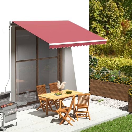 vidaXL Nadomestno blago za tendo bordo rdeče 3,5x2,5 m Cene