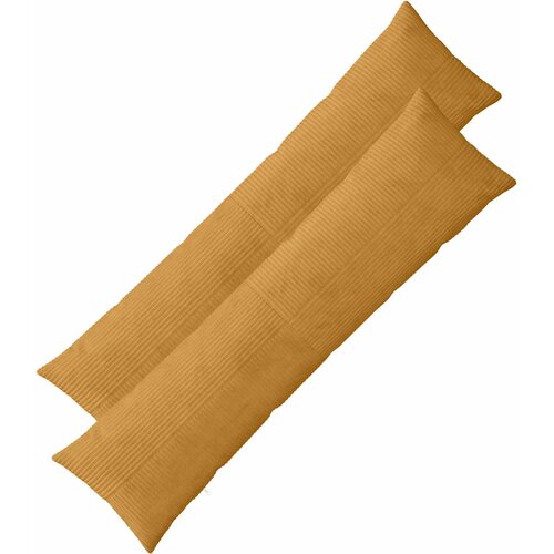 Presvlaka za jastuk 2 pcs ALMELO Žuta 40 x 145 cm Kord Cene