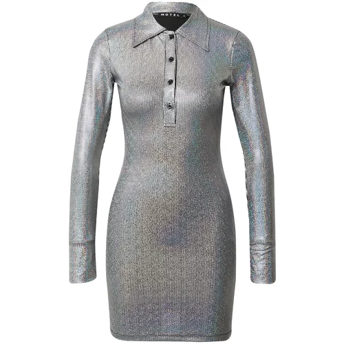 Motel Košulja haljina 'Jevina' miks boja / srebro
