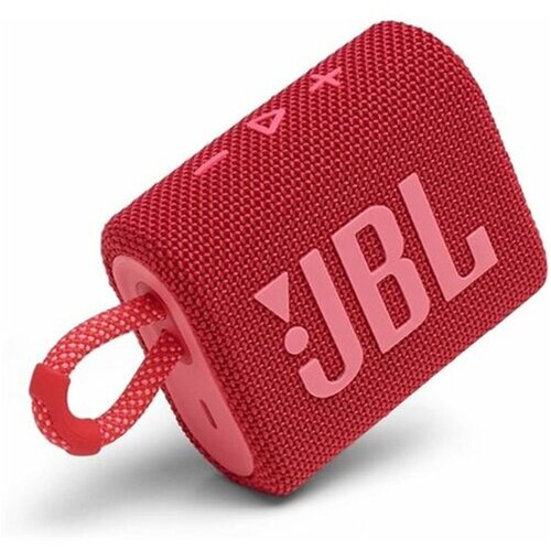 JBL bluetooth zvučnik GO3 vodootporan crveni Slike