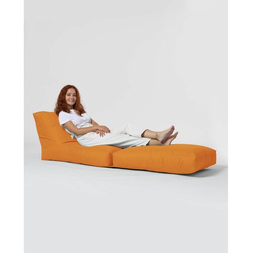 Atelier Del Sofa Sofa Bed Pouf - Orange Orange Garden Bean Bag Slike
