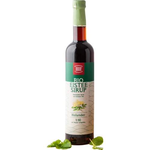 Demmers Teehaus BIO sirup zeleni čaj bazga - 500 ml Slike