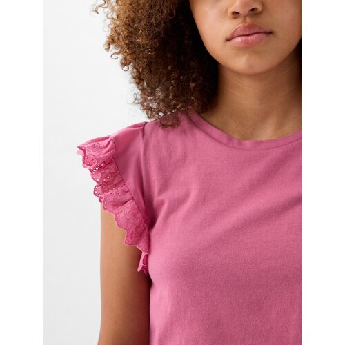 GAP Kids T-shirt with ruffles - Girls Cijene