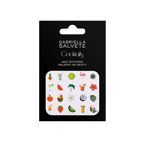 Gabriella Salvete Cocktails Nail Stickers 3d nalepke za nohte 1 ks Cene