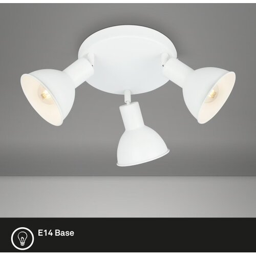 BRILONER 2674-036 - RETRO spot svetiljka 3xE14/25W/230V bela Slike