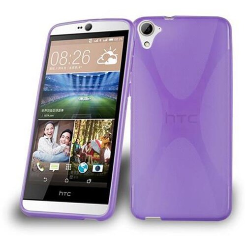 Cadorabo Case, združljiv s HTC v pastelni vijolični barvi - za&scaron;čitni pokrov iz fleksibilnega silikona TPU, (20590126) Cene