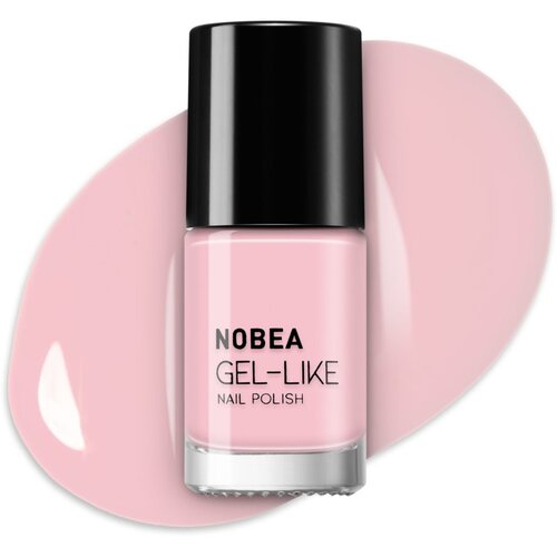 NOBEA Day-to-Day Gel-like Nail Polish lak za nohte z gel učinkom odtenek Base shade #N01 6 ml Slike