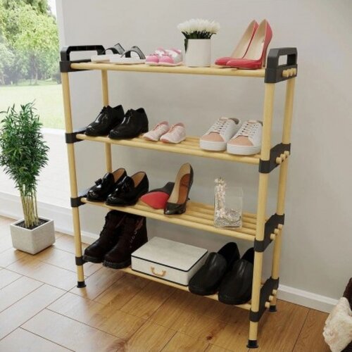  Polica drvena visenamenska sa rukohvatima 64x20x76 SEO-8181 Cene