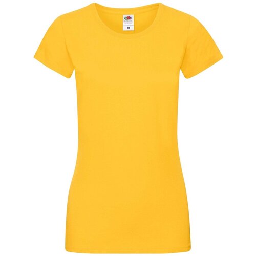 Fruit Of The Loom LadyFit Sofspun T-shirt 614140 100% Cotton 160g/165g Cene