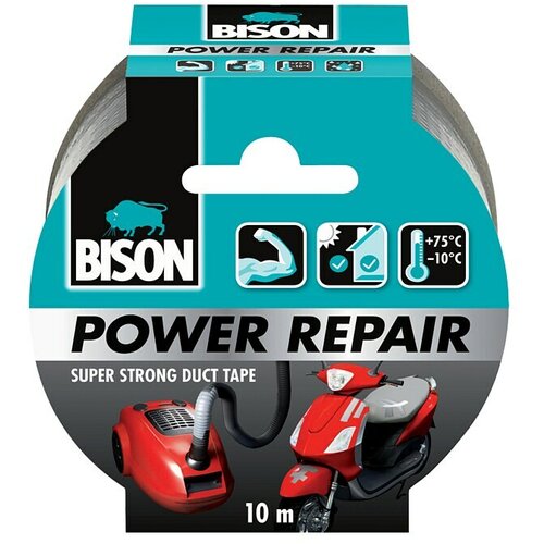 Bison Ljepljiva traka Power Repair (Sive boje, 10 m x 50 mm) Cijene