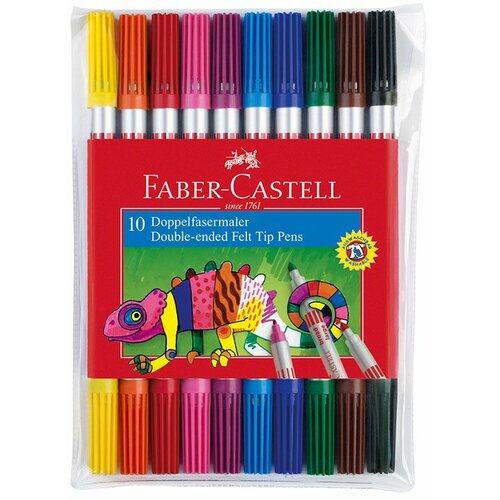 Faber-castell flomaster školski 1/10 151110 dupli Cene