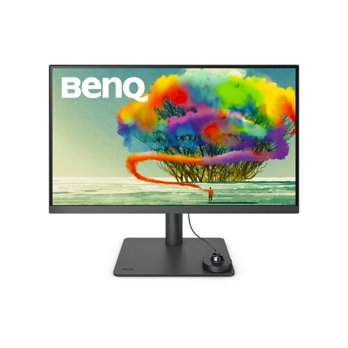 BenQ Monitor 27&amp;quot; - PD2705U (IPS, 16:9, 2560x1440, 5ms, 350dc/m2, DP, HDMI, USB-C, Speaker, Pivot) Slike