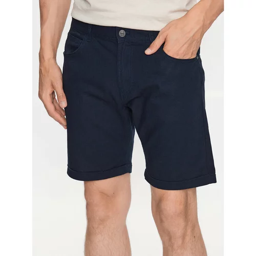 Jack & Jones Kratke hlače iz tkanine Rick 12234603 Mornarsko modra Regular Fit