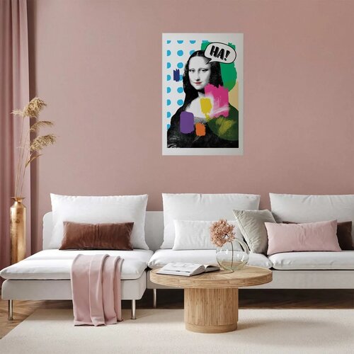  Plakat - Mona Lisa Pop-Art 60x90 Bez okvira s margom Slike