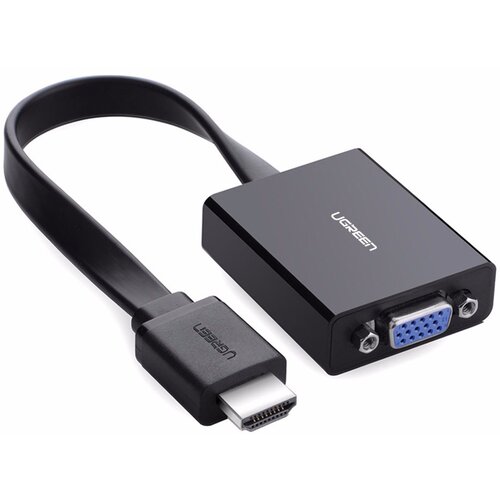 Ugreen HDMI na VGA + 3.5MM Audio+MicroUSB konverter črn - box Cene