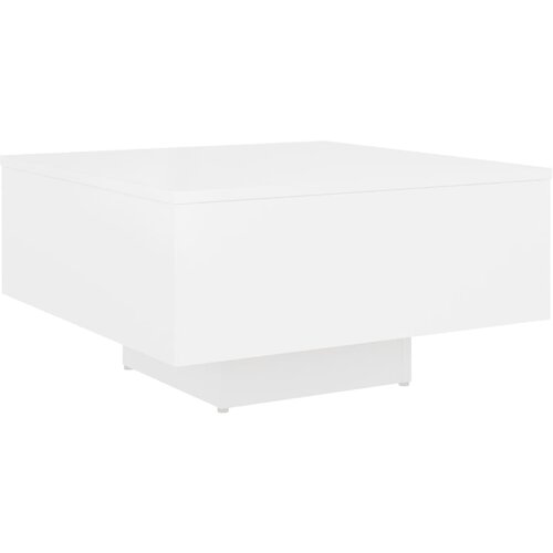 VidaXL Kavna mizica bela 60x60x31,5 cm iverna plo&amp;scaron;ča, (20625080) Slike