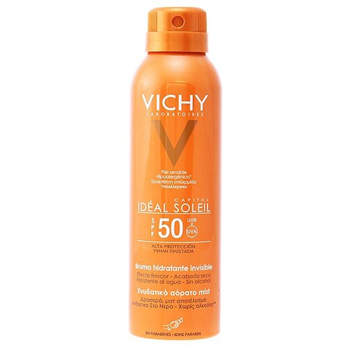 Vichy CAPITAL SOLEIL Brume Hidratantna Nevidljiva SPF50 200 ml Slike