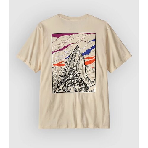 Patagonia Cloud Crag T-shirt undyed natural Slike