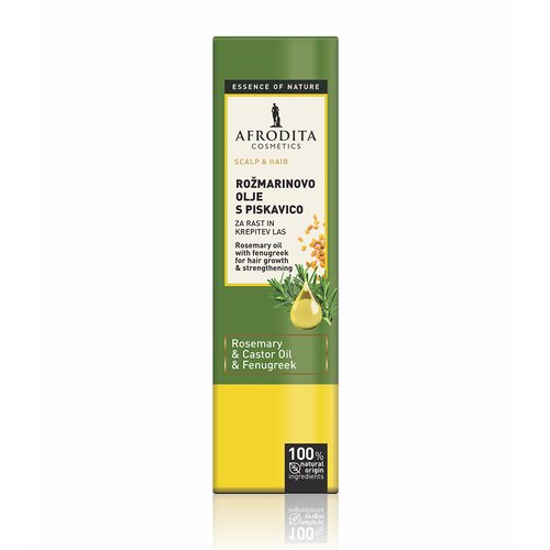 Afrodita Cosmetics Essence of nature Ruzmarinovo ulje sa piskavicom 100ml Cene