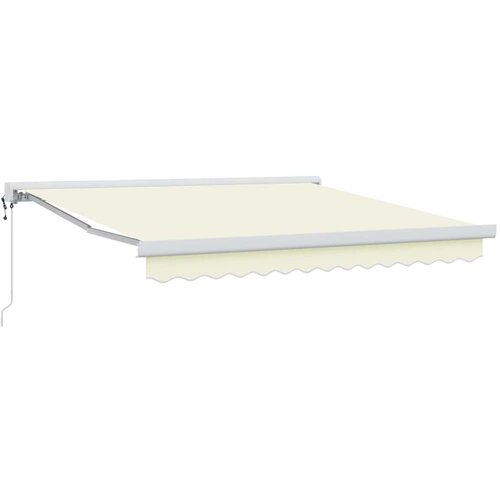 vidaXL Retraktilna tenda krema 300 x 250 cm Tkanina, kovina, (5000045629) Cene