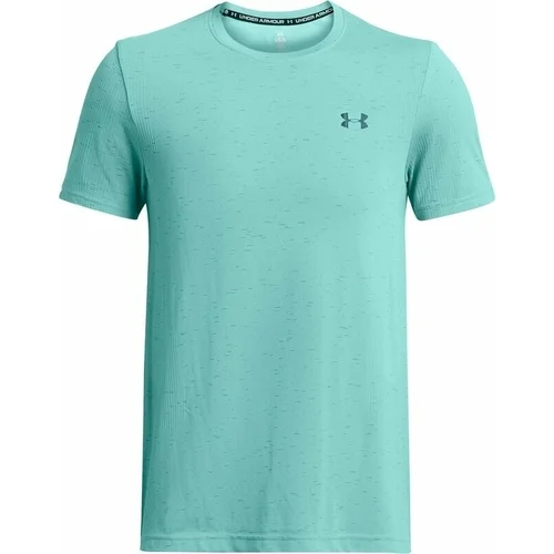 Under Armour Men's UA Vanish Seamless Short Sleeve Radial Turquoise/Circuit Teal S Fitnes majica