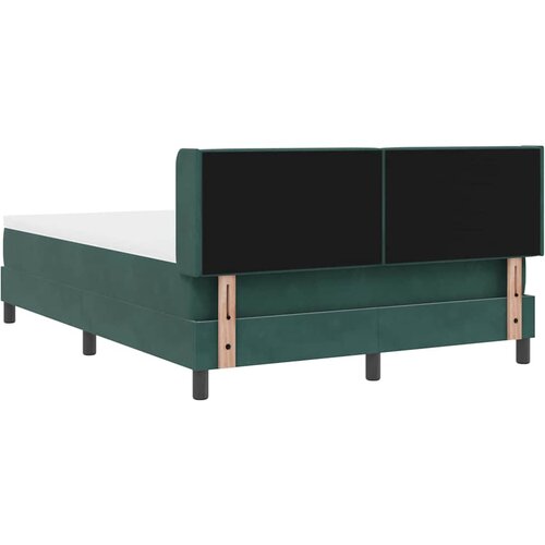  Krevet s opruga kutije Tamnozelena 200 x 140 cm Bar&amp;scaron;un Slike