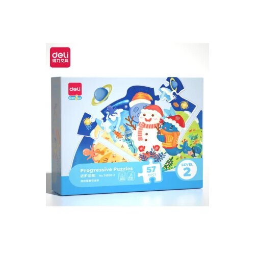 Puzzle slagalica deli progresivni nivo 2 - 57 delova 74500-2 Slike