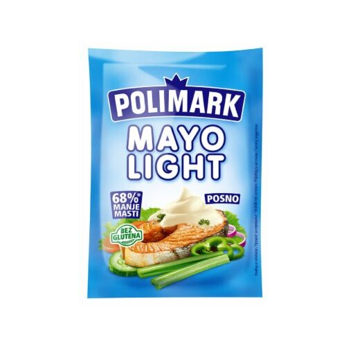 Polimark mayo light majonez 180ml Slike