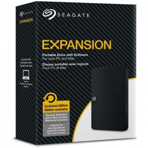 Seagate zunanji disk 2TB 6,35cm (2,5) Expansion Portable USB 3.0 Slike