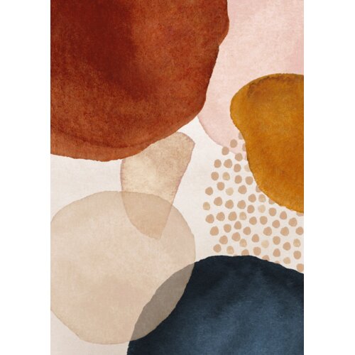 Venture Home poster Circles 70 &times; 100 cm, bež Cijene
