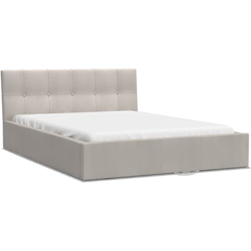 Molarem Home Tapecirani krevet RINO 160*200 bež tkanina Slike