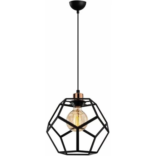 Opviq lights Crna/u brončanoj boji viseća svjetiljka s metalnim sjenilom ø 26 cm Degirmen –