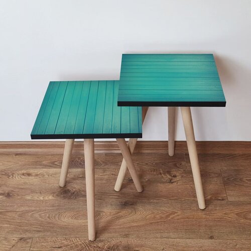 Hanah home set klub stočića 2Shp333, 2 komada, Tirkizni Cene