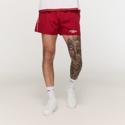 GymBeam Varsity Shorts Red XL Cene