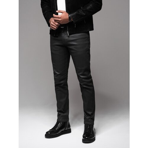 Ombre Men's denim pants STRAIGHT LEG - black Cijene