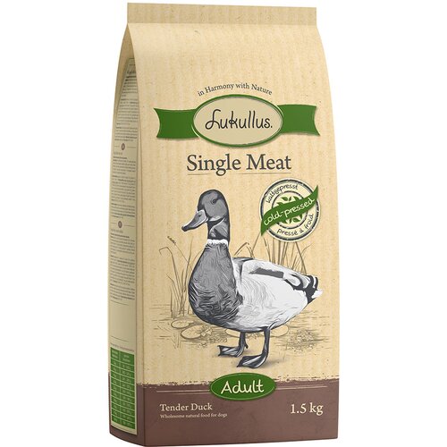 Lukullus Single Meat nežna raca (brezžitna) - 4 x 1,5 kg Cijene