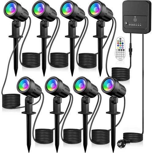 MEIKEE RGB vrtni reflektorji z zatičem IP66 Slike
