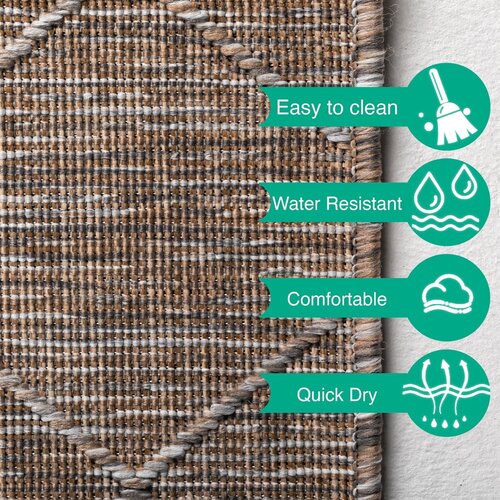 Ayyildiz Carpets Bež zunanja preproga 120x170 cm Zagora &amp;ndash; Slike