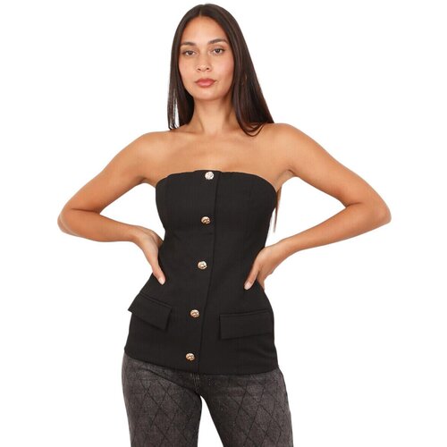 La Modeuse Topi &amp;amp; Bluze 76302_P180694 Črna Slike