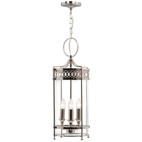 Elstead Lighting Elstead Guildhall Stropna svetilka s 3 lučmi, polirani nikelj, E14, (22098202) Cene