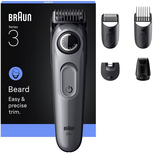 Braun BeardTrimmer 3 80789789 beard trimmer AC /Battery 20 2 cm Black Cijene