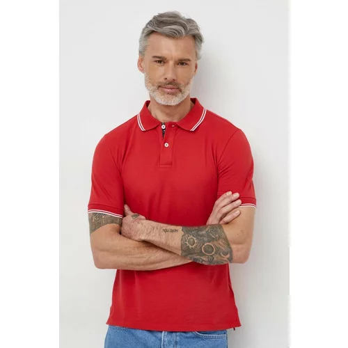 Geox Polo majica M4510R-T3088 M POLO za muškarce, boja: crvena, bez uzorka