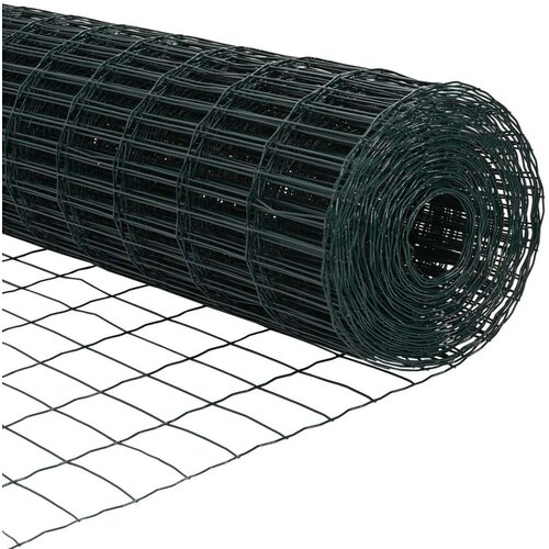 VidaXL Euro Ograda Zelena 0.6x50 m Čelik Slike