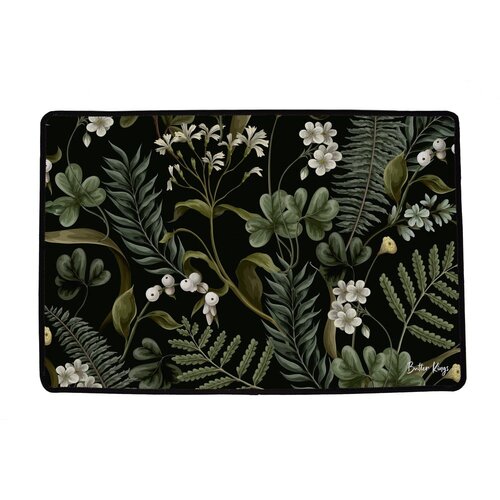 Butter Kings Otirač 45x75 cm White and Green Beauty &amp;ndash; Slike