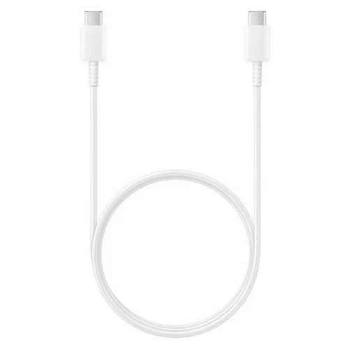 Samsung podatkovni kabel EF-DA977BWE Super Fast Charge Type C na Type C 1m - bel