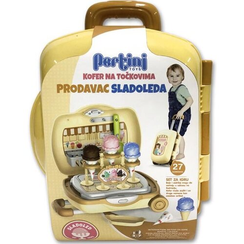 Pertini Igračka Kofer set Prodavac sladoleda Cene