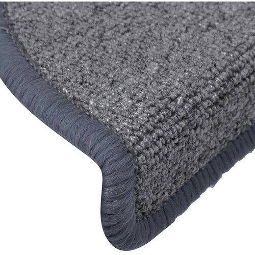  Prostirke za stepenice 30 kom 65x24x4 cm svijetlo sive i plave poluokrugle velike Slike