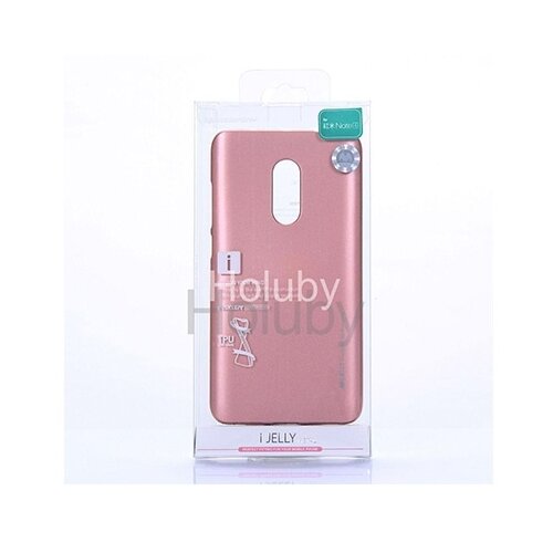  Za&amp;scaron;titna futrola Mercury i-Jelly metal case Xiaomi REDMI NOTE 4/4X PINK Slike