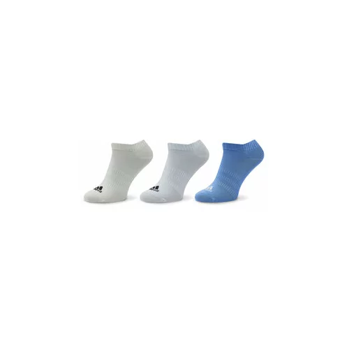 Adidas Set 3 parov ženskih nizkih nogavic T Spw Low 3P IC1338 Modra
